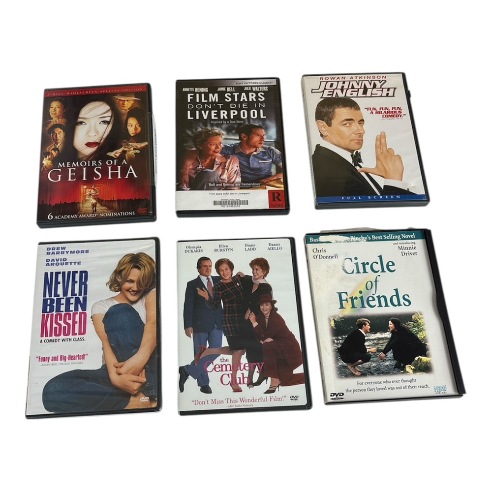 DVD Movie Collection - Set of 6